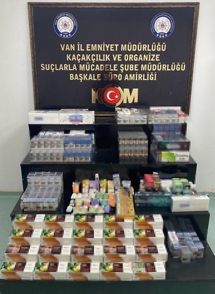 Van’da kaçakçılık operasyonu