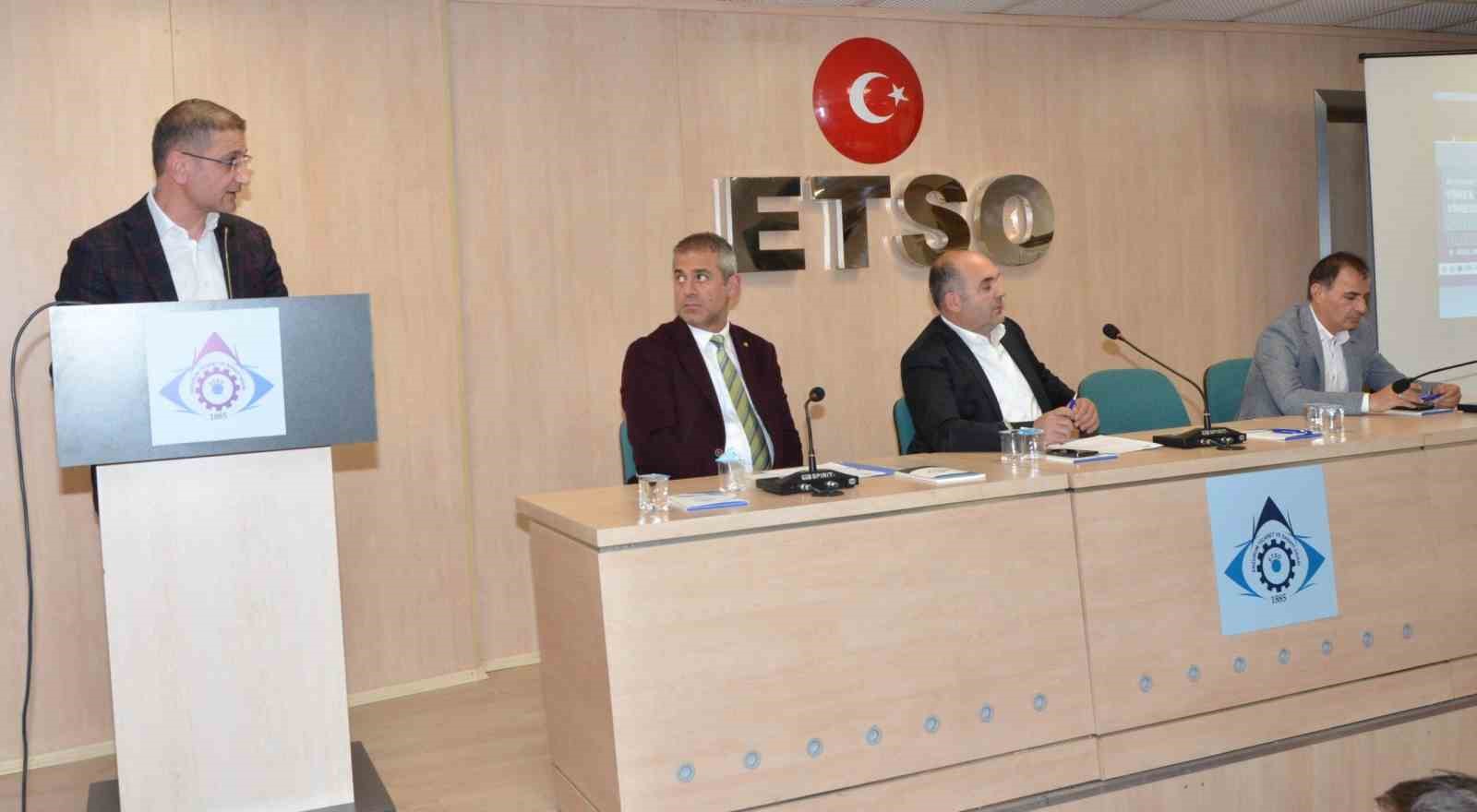 ETSO’nun Ekim Ayı Meclis Toplantısı Yapıldı
