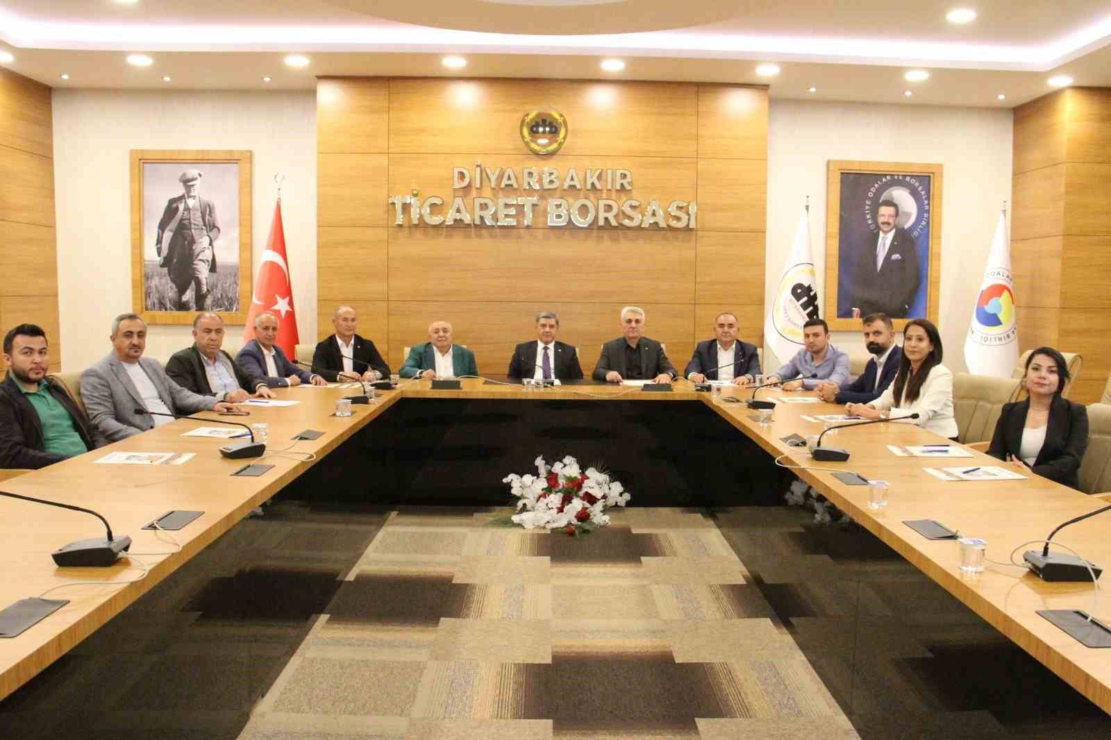 Diyarbakır’da üç borsa arasında iş birliği protokolü imzalandı
