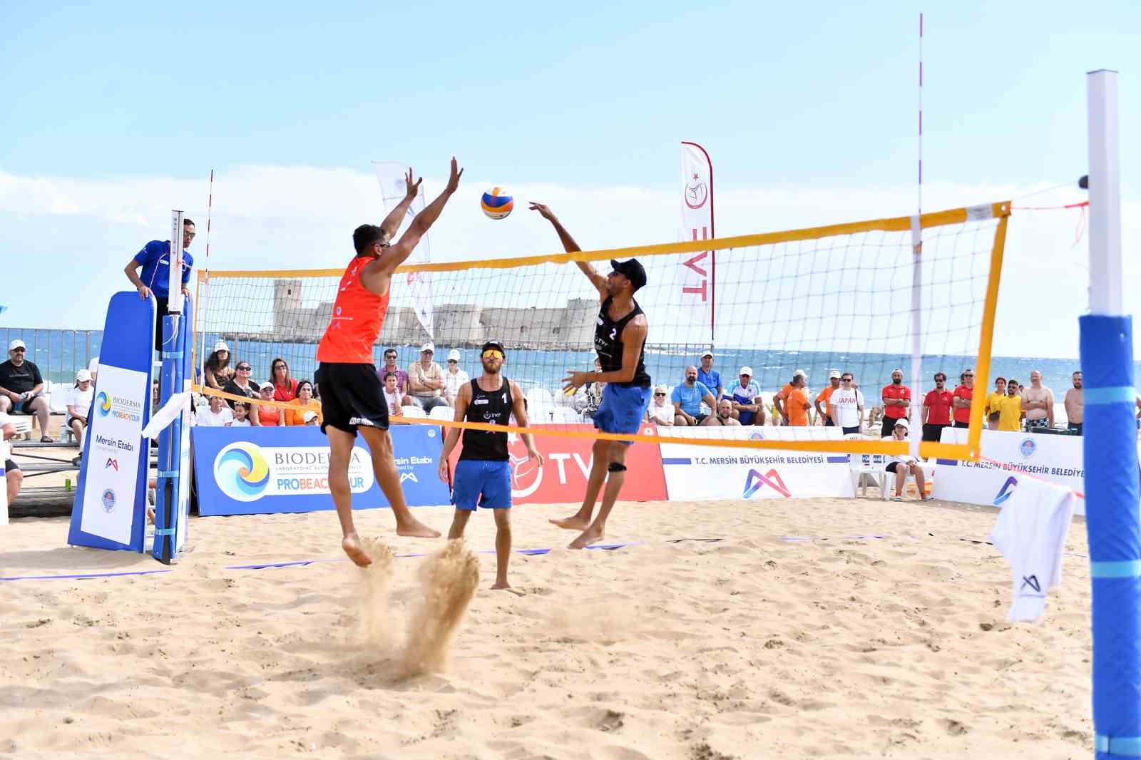 ’Pro Beach Tour Plaj Voleybolu Mersin Etabı’ sona erdi