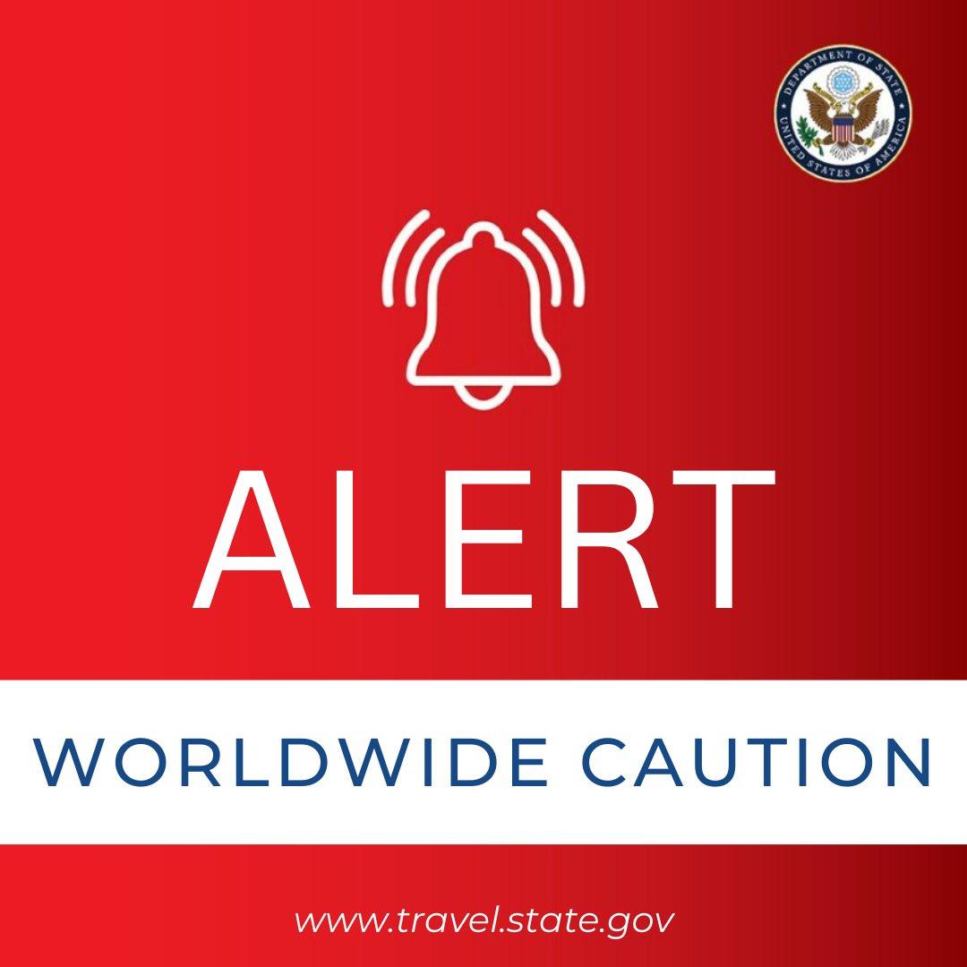 ABD vatandaşlarına ‘dünya genelinde seyahat uyarısı’ yaptı