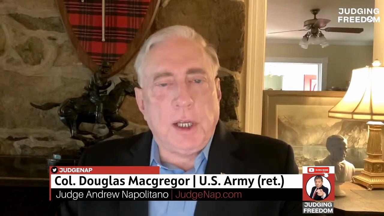ABD'li askeri analist Douglas Macgregor: İsrail'in kıyameti Türkler olur