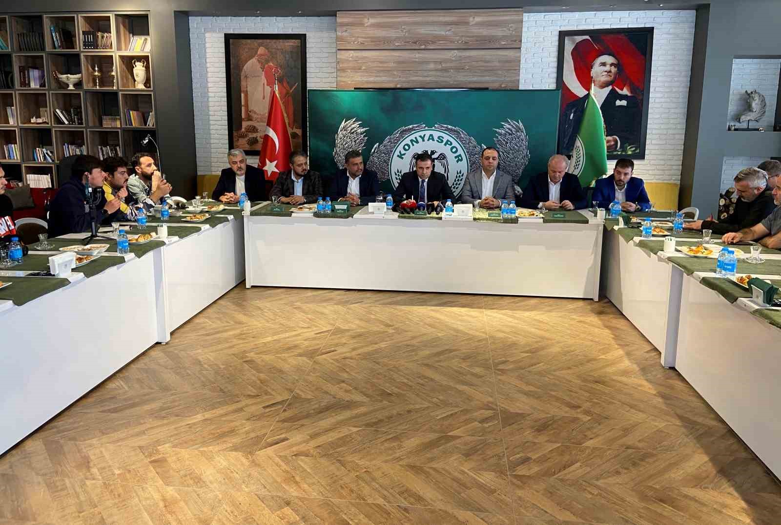 Konyaspor Başkanı Özgökçen’den, ’teknik direktör’ açıklaması