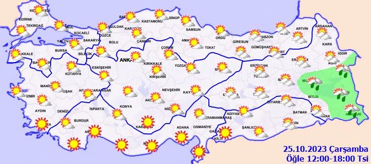 Meteoroloji'den son dakika sağanak yağış uyarısı