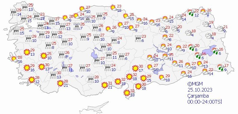 Meteoroloji'den son dakika sağanak yağış uyarısı