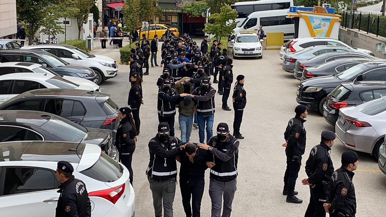Eskişehir'deki 'Kafes' operasyonu: 18 tutuklama