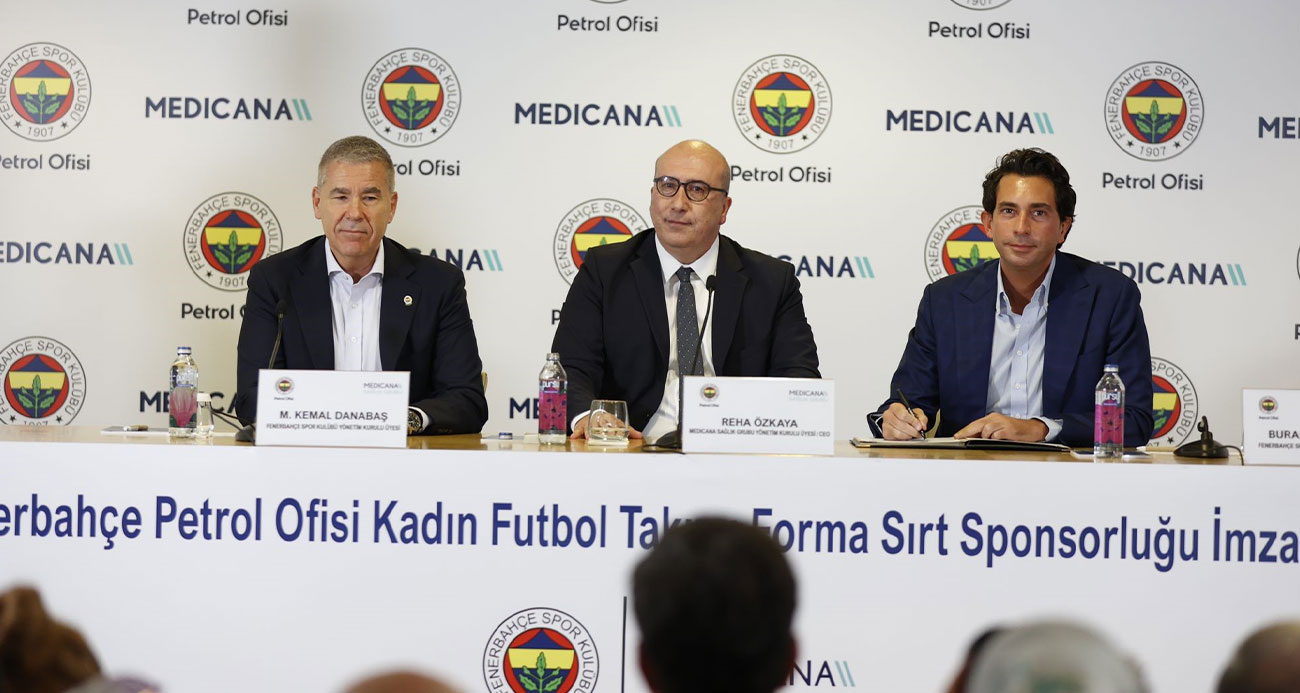 Medicana Sağlık Grubu, Fenerbahçe Kadın Futbol Takımı’nın forma sırt sponsoru oldu