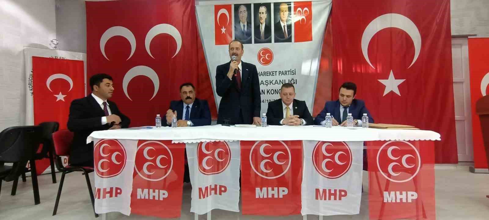 MHP Van İl Başkanı Güngöralp güven tazeledi
