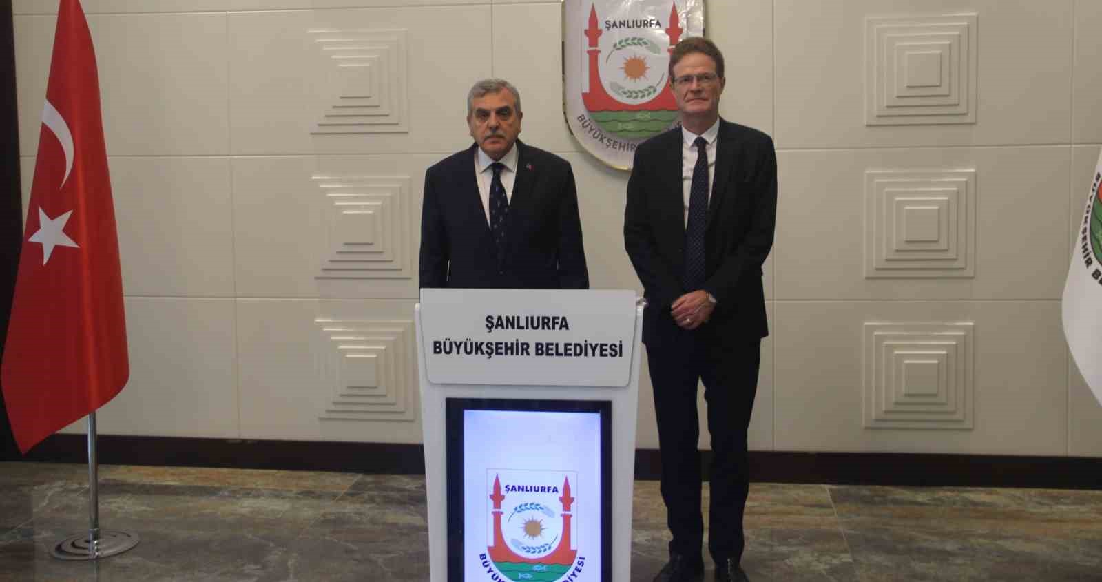 AB Türkiye Delegasyonu Başkanı Büyükelçi Nikolaus Meyer-Landrut Şanlıurfa’da