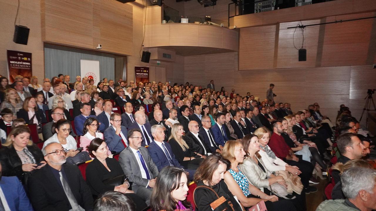 Konya Büyükşehir Belediyesi, Mevlana Yılı'nda ilk yurtdışı sema programını Zagreb'de yaptı