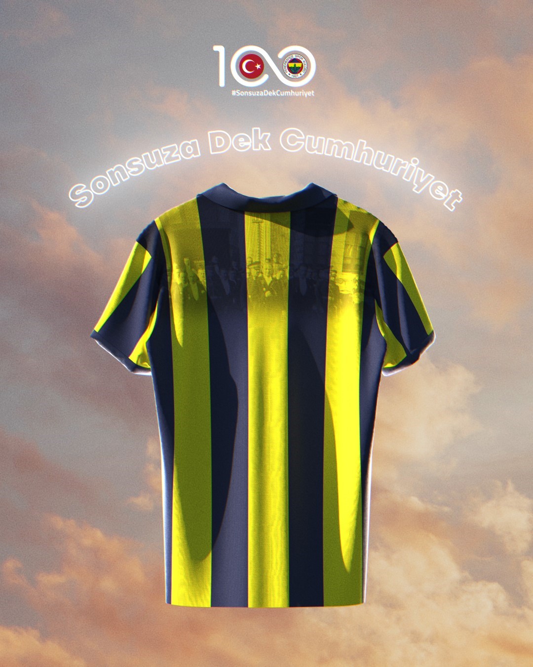 Fenerbahçe, 29 Ekim’de sahaya Cumhuriyet’in 100. yılına özel formayla çıkacak