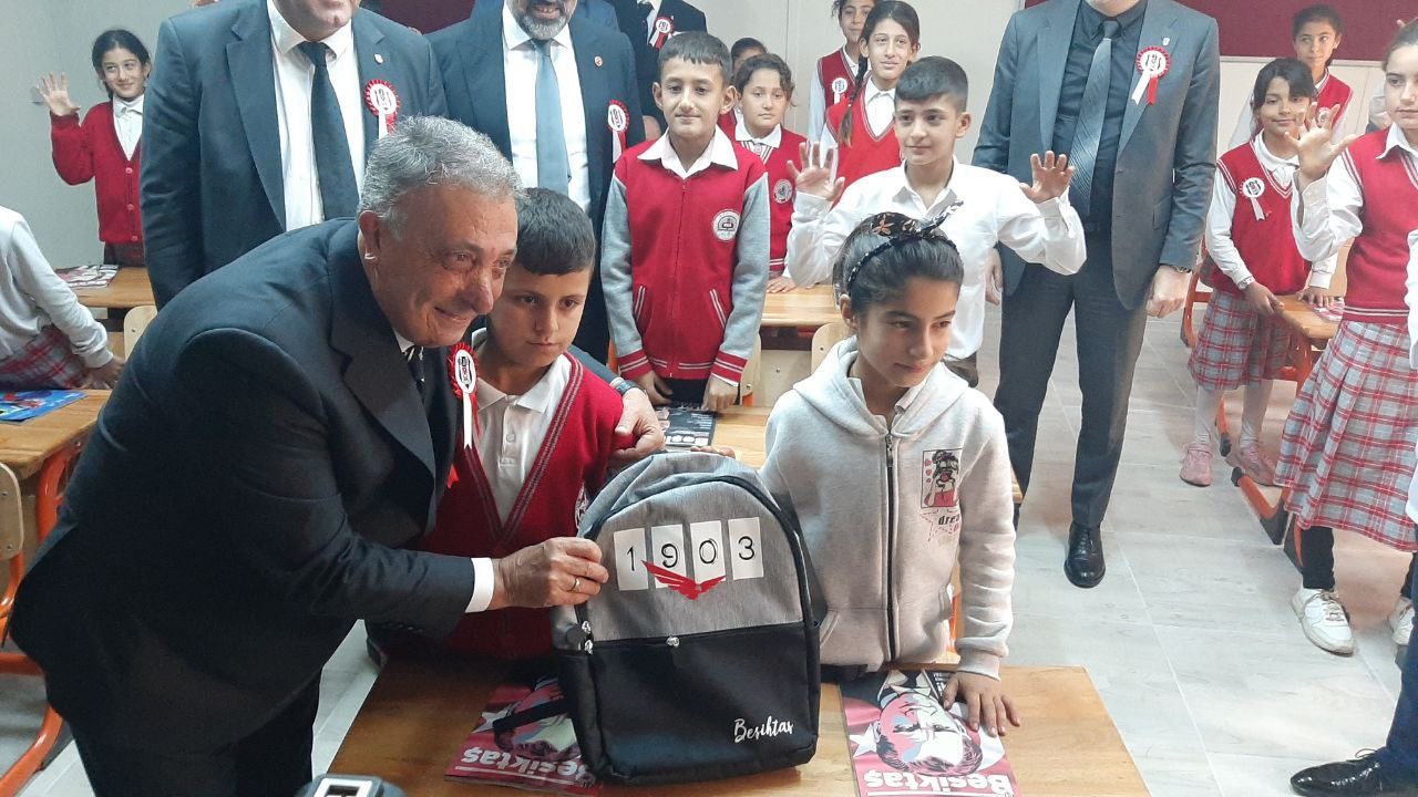 Milli Eğitim Bakanı Tekin, Beşiktaş Jimnastik Kulübü’nün yaptırdığı okulu açtı