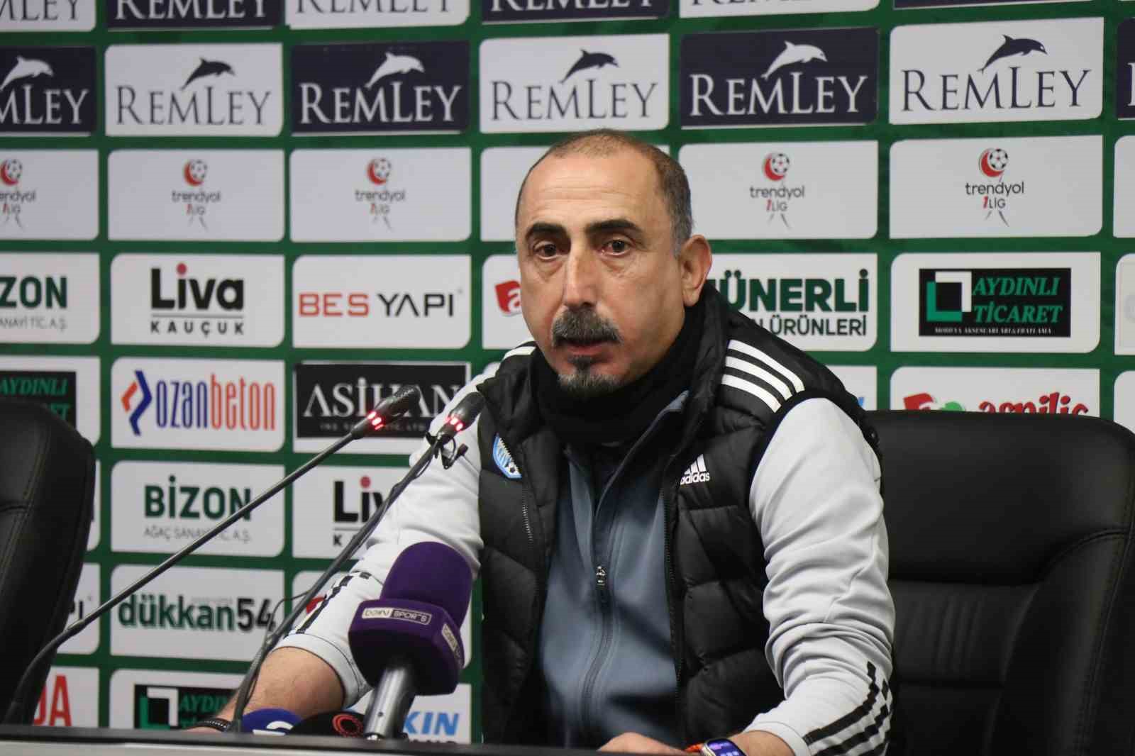 Sakaryaspor-Erzurumspor FK maçının ardından