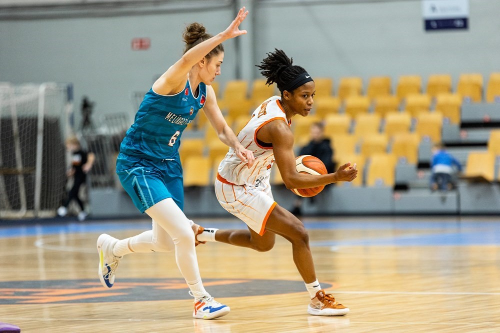 EuroCup Women F Grubu:  TTT Riga: 71 - Melikgazi Kayseri Basketbol: 69