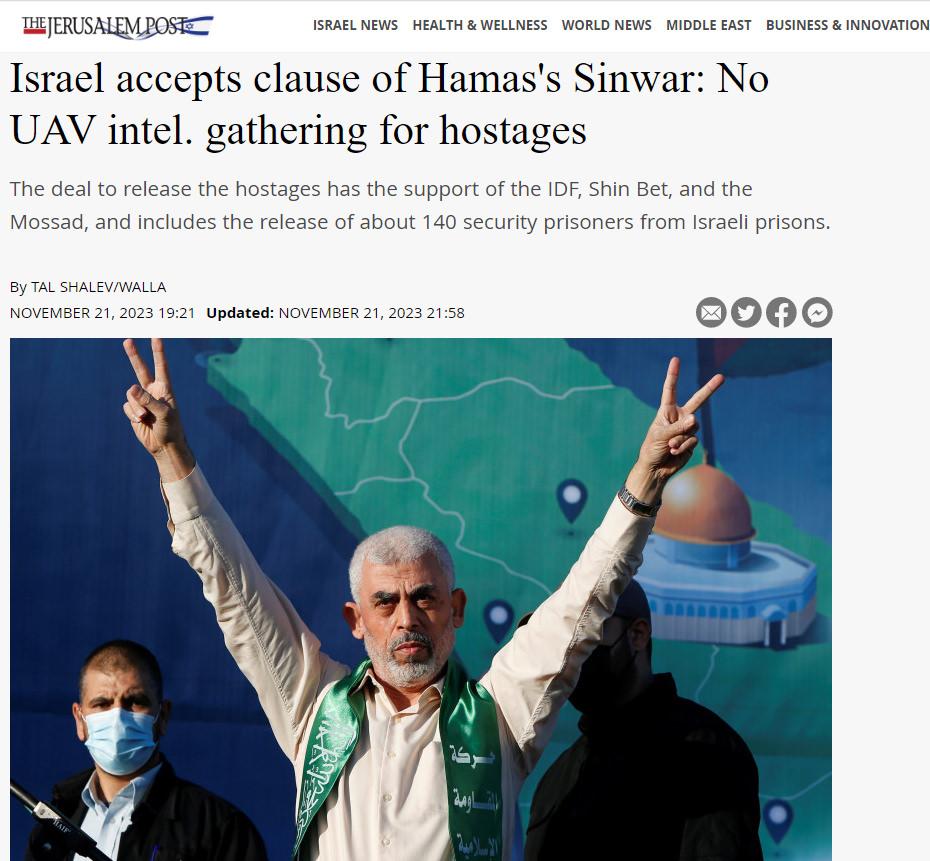 İsrail, Hamas'ın İHA talebini kabul etti