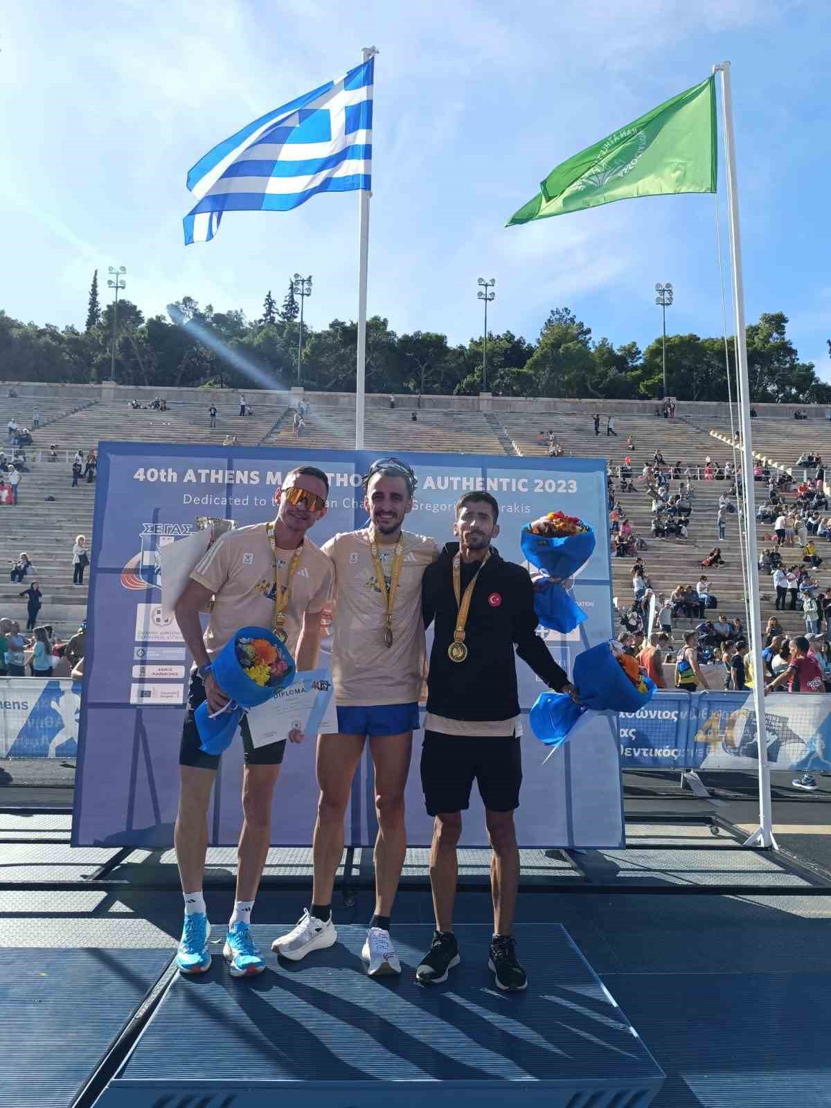 Bingöllü milli atlet Ağralı, Atina’dan bronz madalya ile döndü
