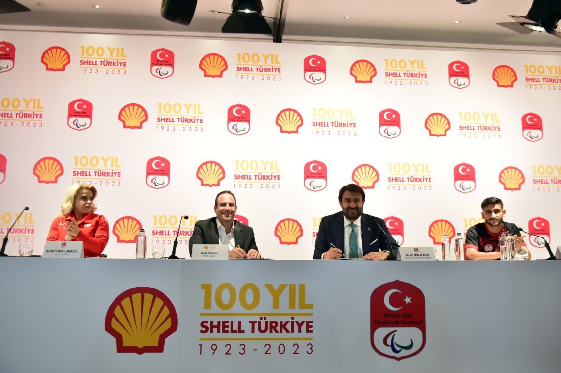 Shell ve Türkiye Milli Paralimpik Komitesi sponsorluk anlaşması imzaladı