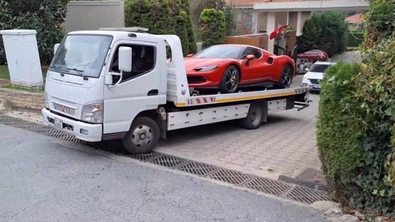 Dilan Polat ve Engin Polat çiftine ait lüks araçlar emniyet müdürlüğüne götürüldü
