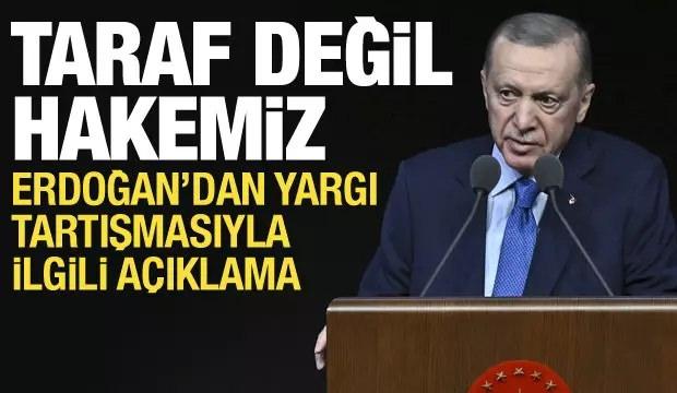 Cumhurbaşkanı Erdoğan'dan AYM açıklaması: Gerekirse iki başkan ile görüşürüm