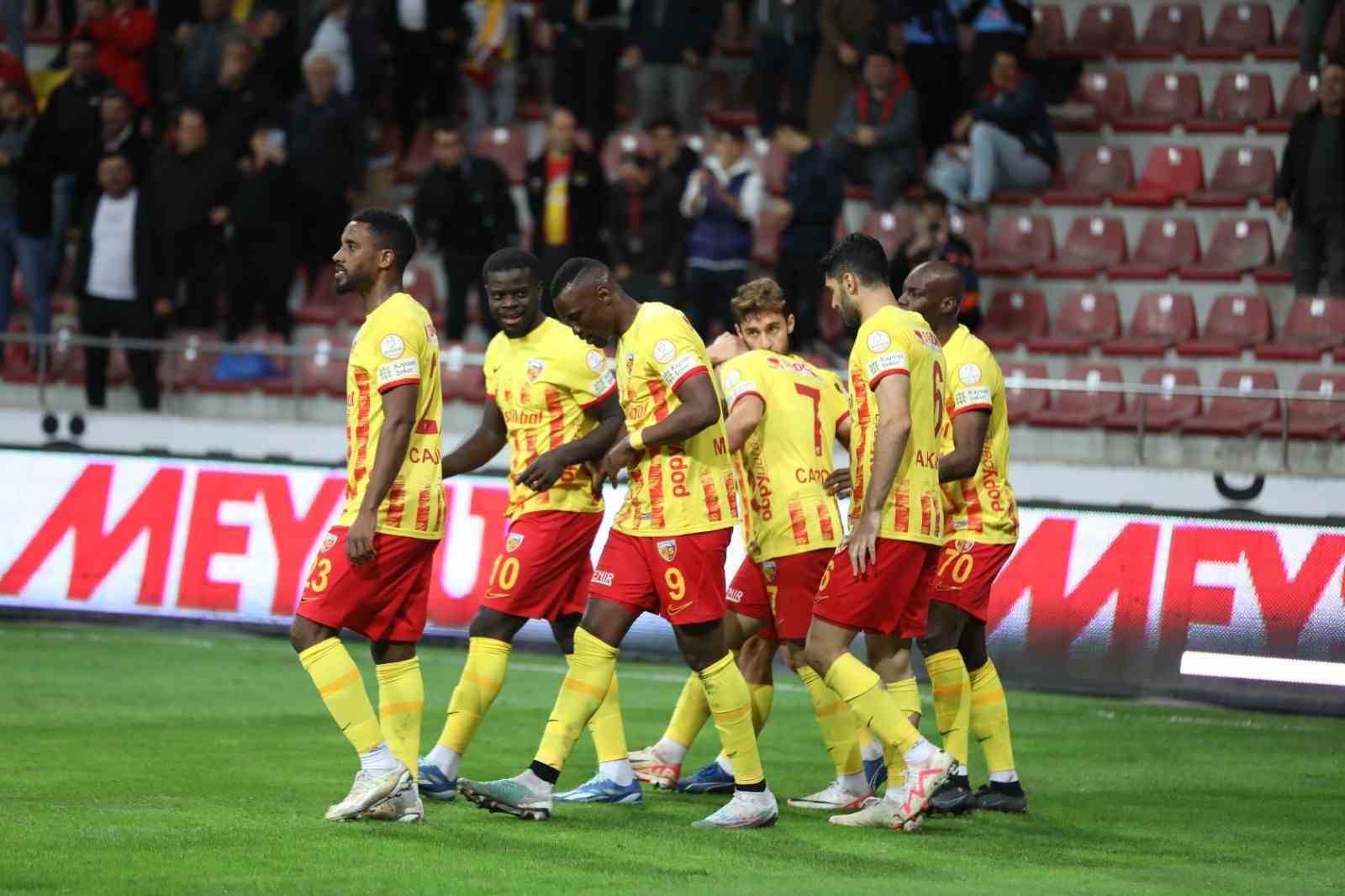 Kayserispor evinde kaybetmiyor