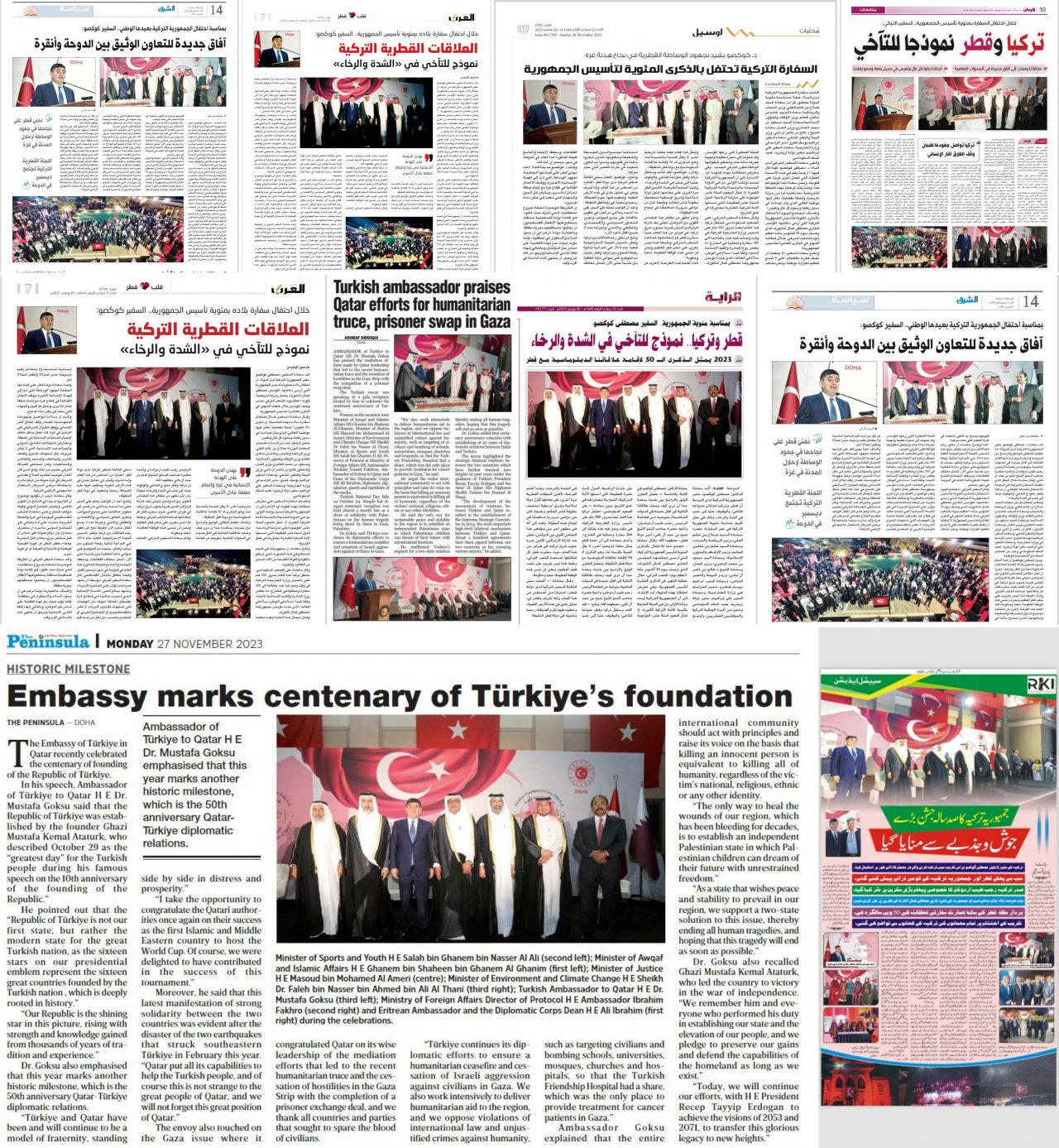 Büyükelçiye yönelik ‘29 Ekim’ kara propagandası çöktü: 2 bin 350 kişiyle çifte kutlama