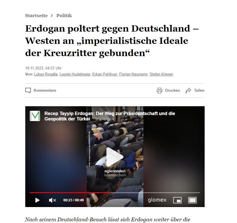Alman basını: Erdoğan esti gürledi!
