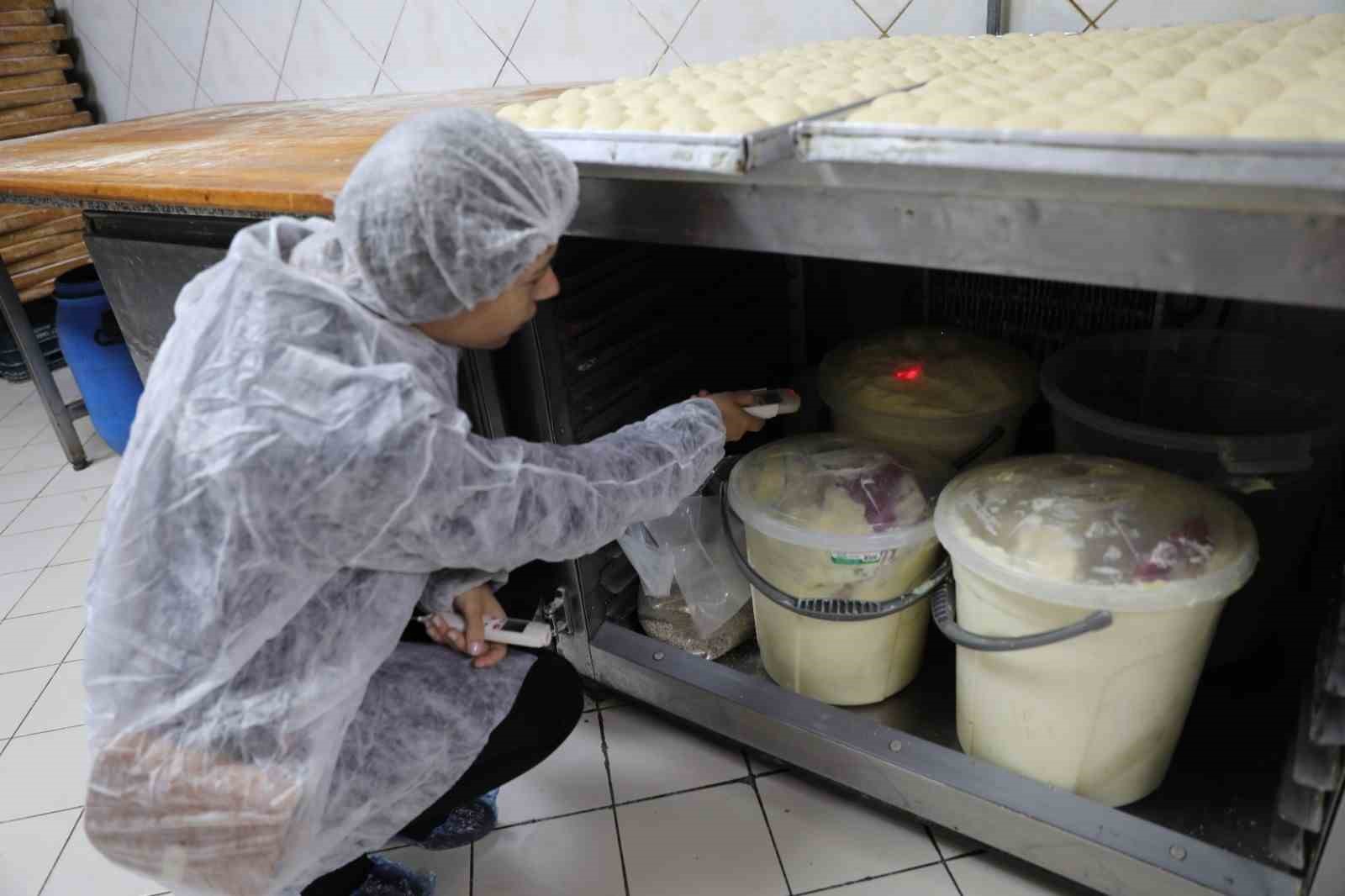 Pastacılık ürünleri üreten işletmelere denetimler sıkılaştırıldı