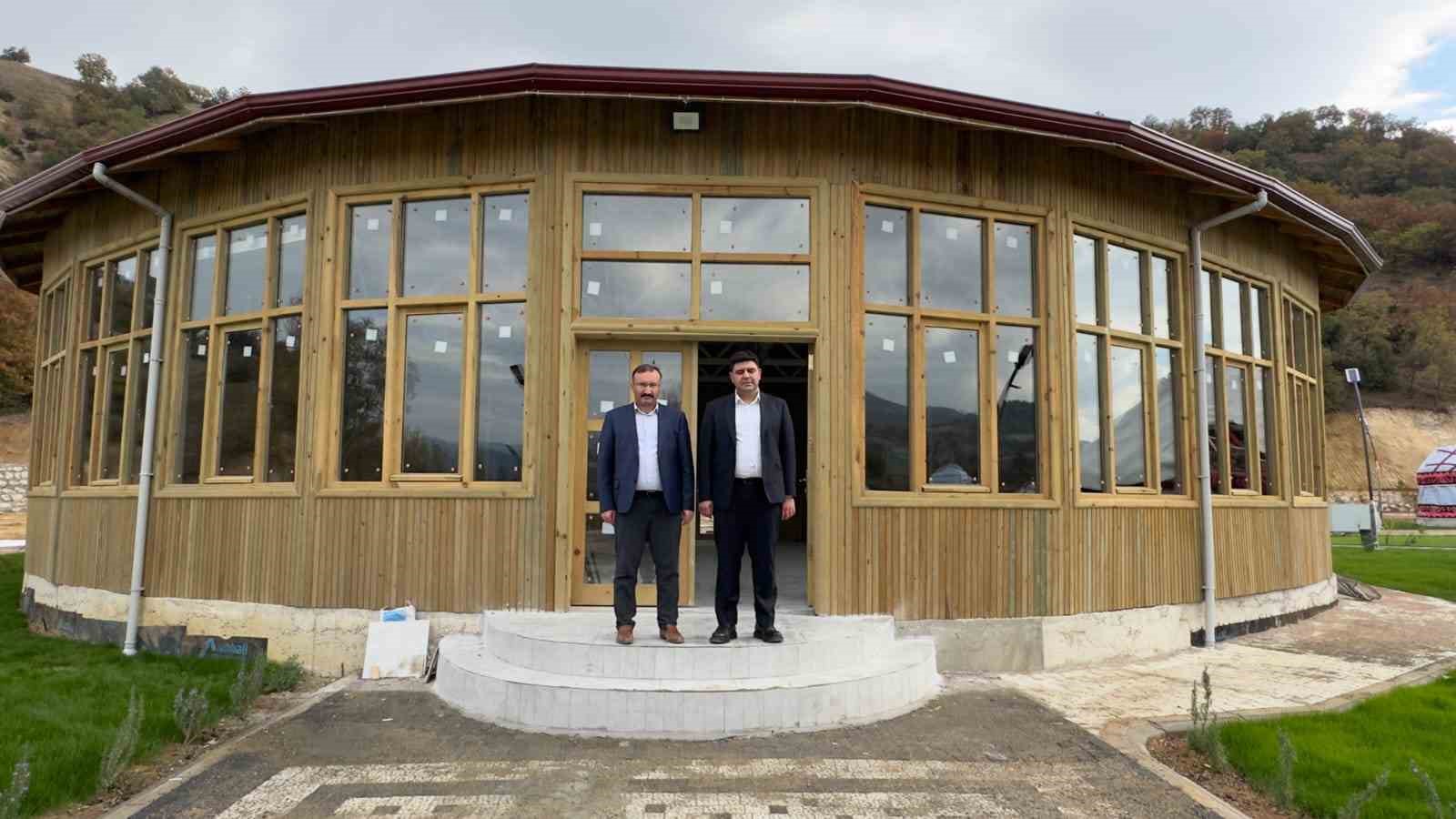 Kaymakam Seyman ve Başkan Doğan Türk Otağı ve Mesire Alanında incelemelerde bulundu