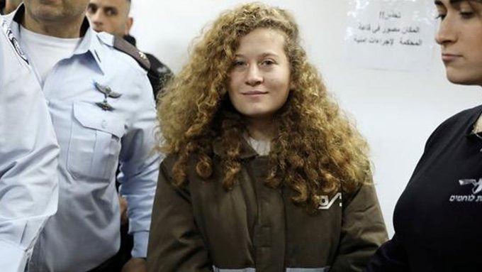 Hayatı boyunca 3 kez İsrail kurşunuyla yaralanan 'Filistinli cesur kız' gözaltına alındı