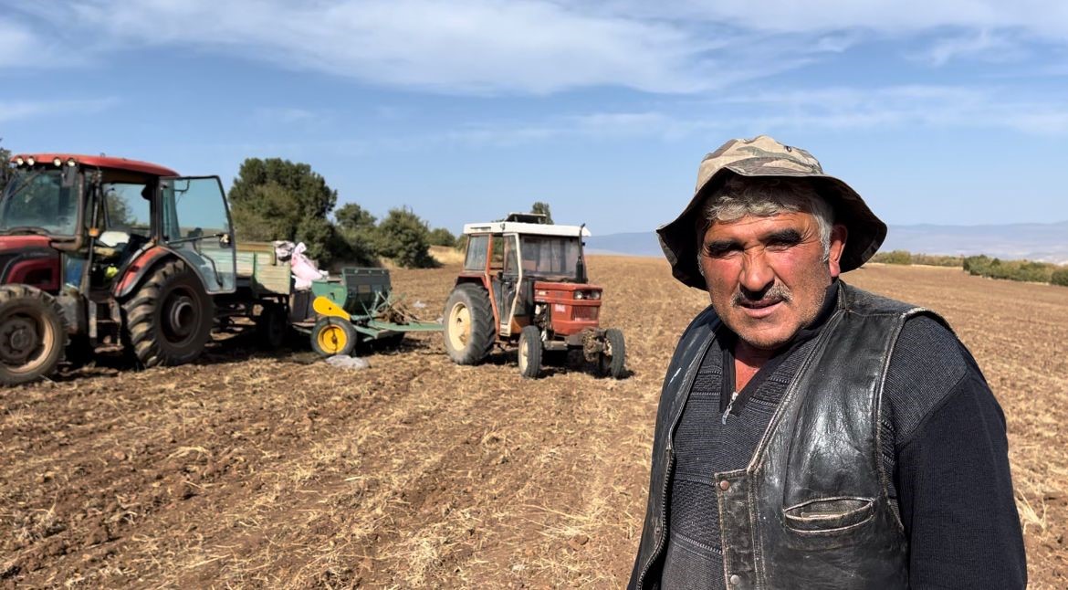 Eskişehir’de kıraç tarım arazilerinde hububat ekimine başlandı