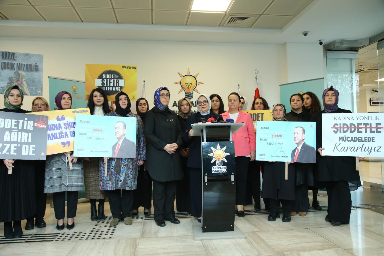 AK Parti'den Kadına Yönelik Şiddete Karşı Uluslararası Mücadele Günü’nde anlamlı mesaj