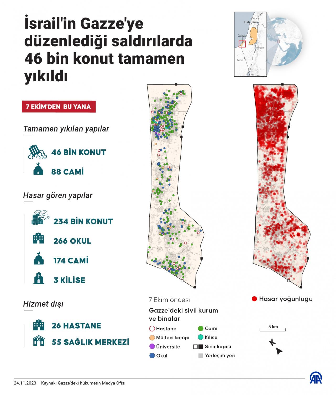 İsrail esir listesini aldı, ateşkes devam ediyor... Gazze'de 7 Ekim'den bu yana bir ilk!