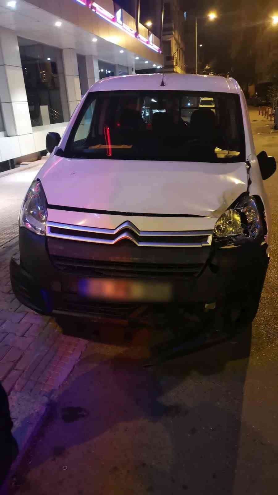 Ümraniye’de polise çarpıp kaçan sürücü yakalandı