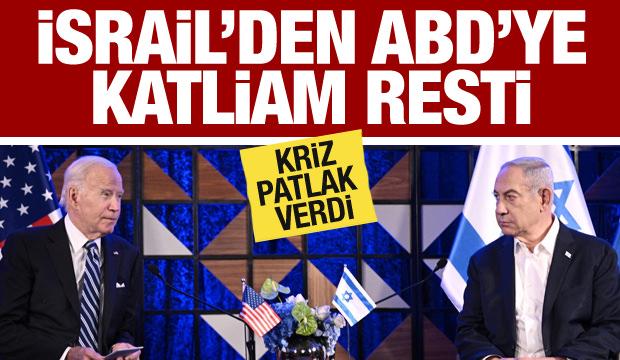 ABD'den son dakika İsrail açıklaması! Netanyahu'nun restine yanıt gecikmedi!
