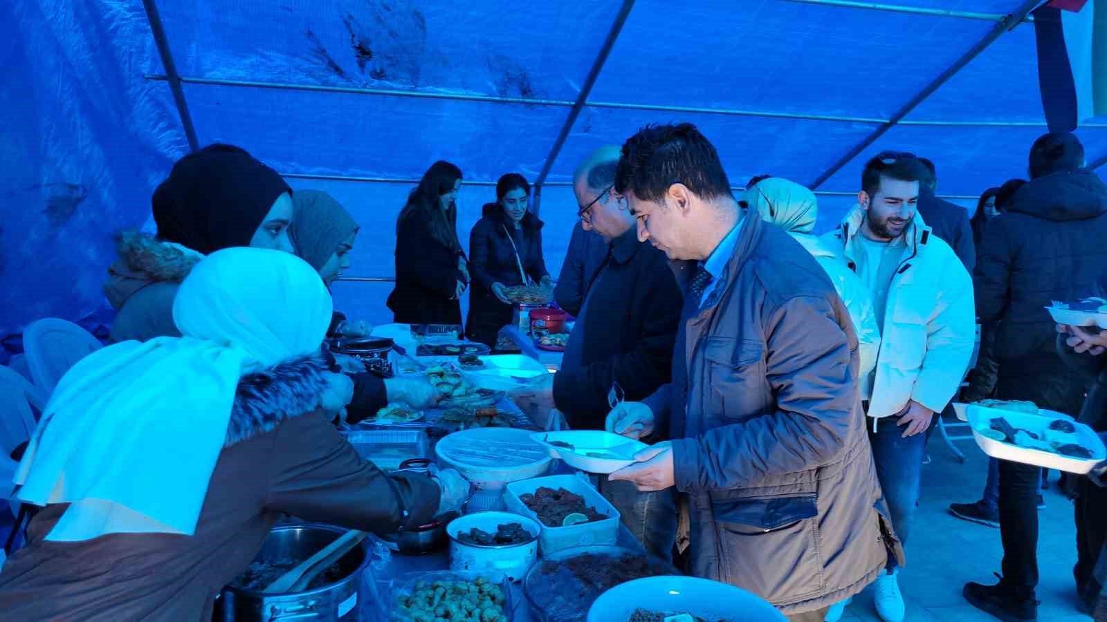 Silvan’da Filistinliler yararına yardım etkinliği düzenlendi