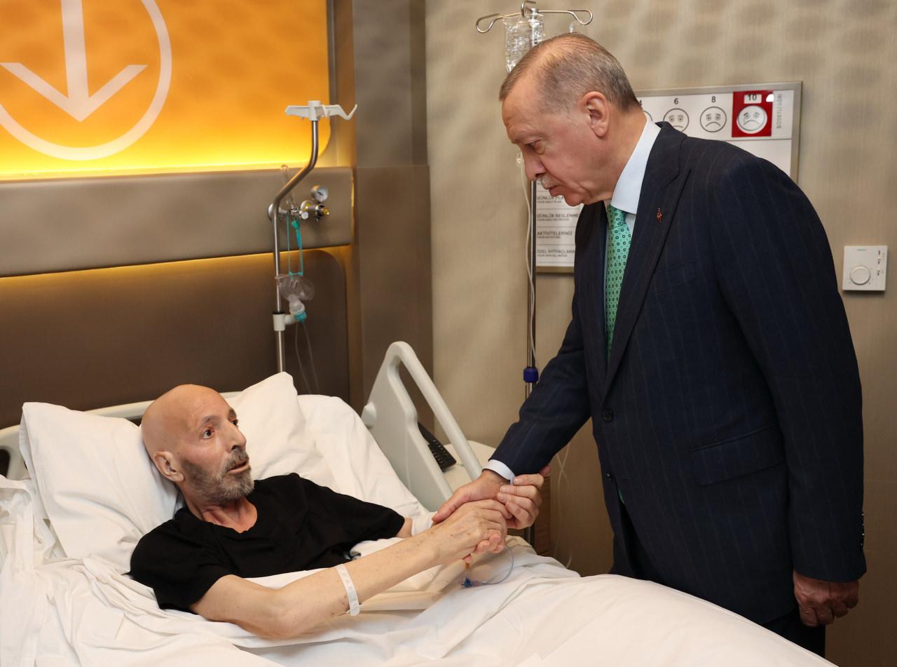 Erdoğan'dan Özcan ve Kavlak'a ziyaret
