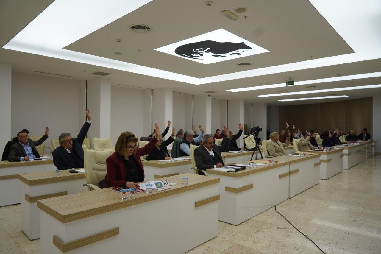 Aralık ayı meclis toplantısında 7 gündem maddesi görüşüldü