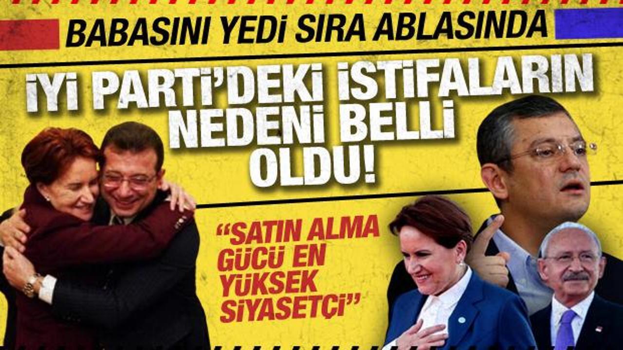 İyi Parti’de ‘arka kapı’ kavgası tırmanıyor: Oğlu üzerinden vurdu