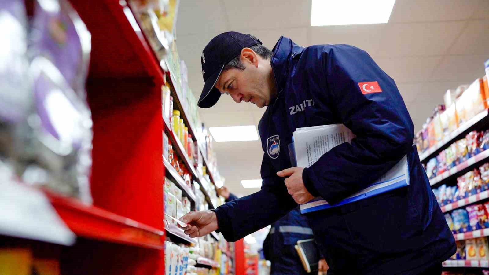 Gaziosmapaşa’da marketlerde fiyat ve etiket denetimi