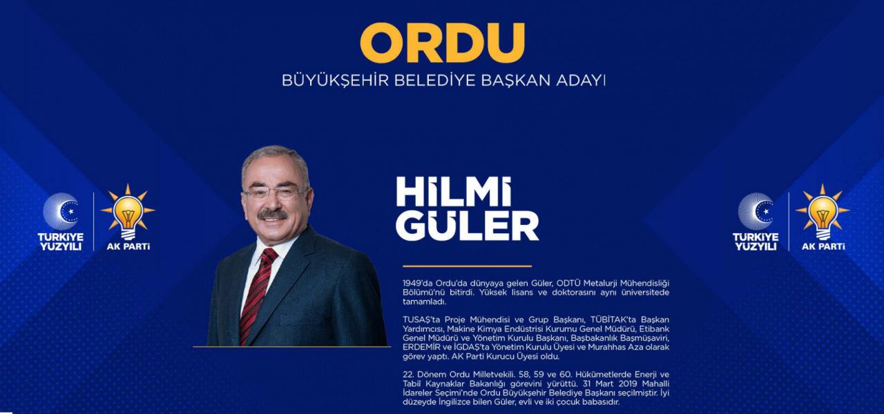 AK Parti'nin Ordu adayı Hilmi Güler kimdir?