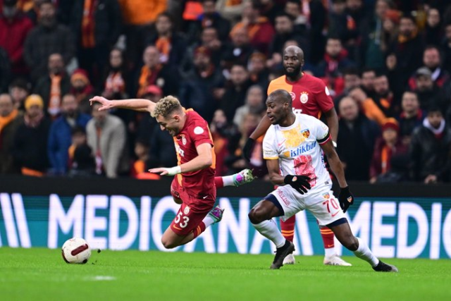 Aslan'dan kritik galibiyet! Galatasaray Kayserispor'u 2-1 yendi