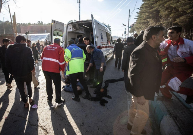 İran'da Kasım Süleymani'nin mezarı yakınında art arda 2 patlama: 103 ölü, 141 yaralı