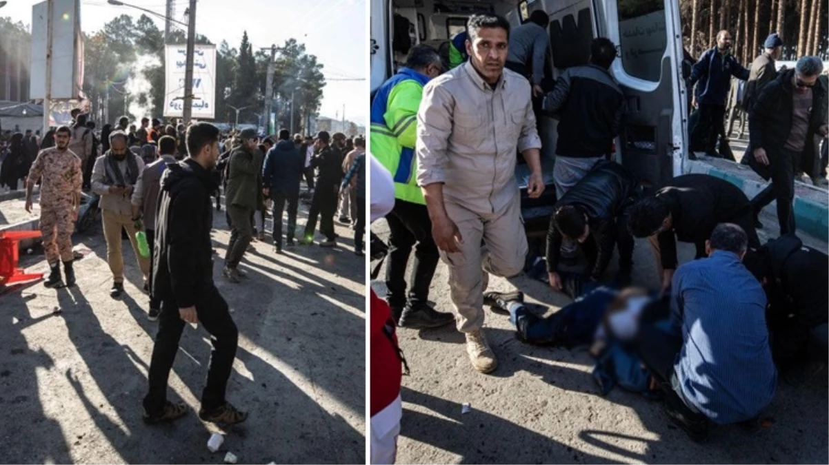 İran'da Kasım Süleymani'nin mezarı yakınında art arda 2 patlama: 103 ölü, 141 yaralı