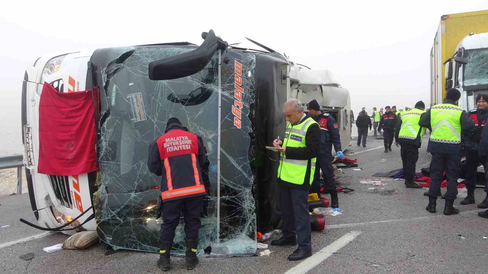 Malatya’daki otobüs kazasıyla ilgili soruşturma başlatıldı