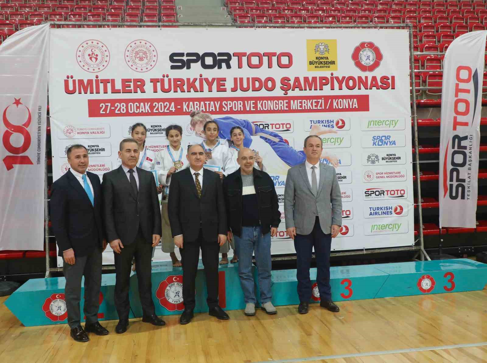 Ümitler Türkiye Judo Şampiyonası Konya’da başladı