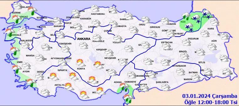 Meteoroloji'den birçok ile sağanak ve kar yağışı uyarısı! İstanbul için saat verildi