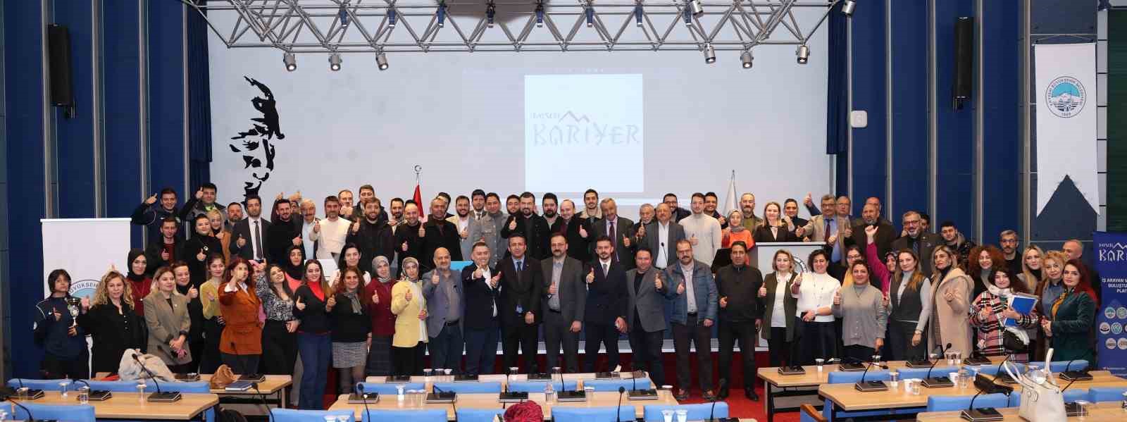 Büyükşehir, Kayseri Kariyer Konferansları’nın 3’üncüsü gerçekleştirdi