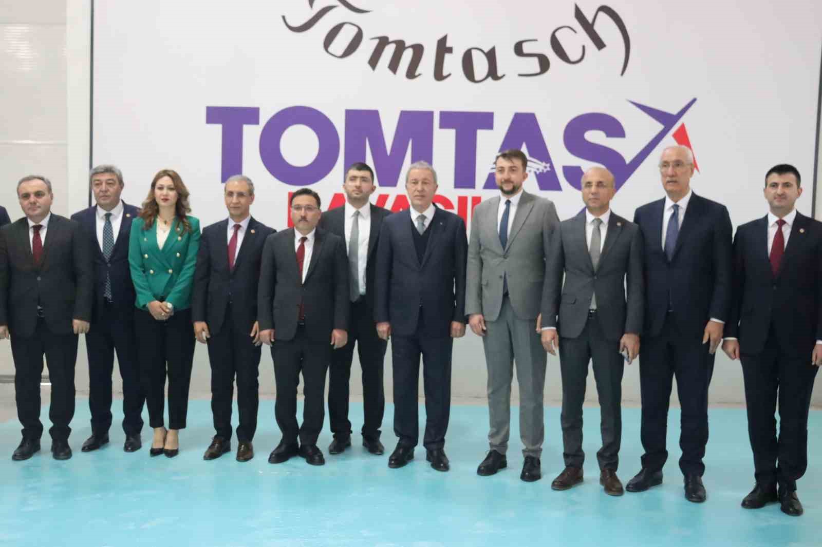 Hulusi Akar’dan TOMTAŞ’a övgü: 