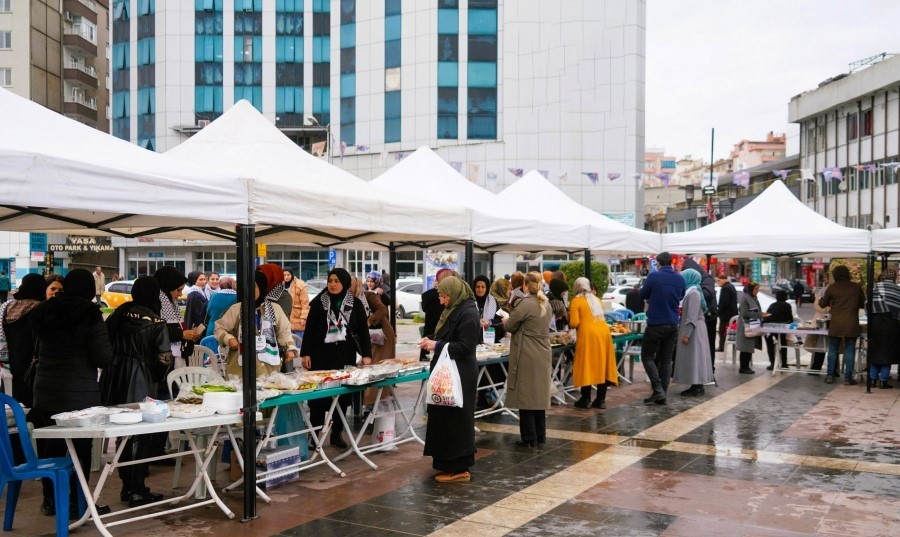 Diyarbakır’da Filistin için yardım kampanyası