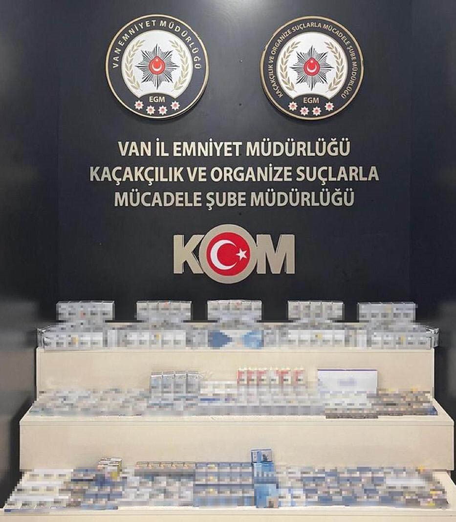 Van’da gümrük kaçakçılığı operasyonu